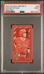 Shohei Ohtani [X Mini Red] #96 Baseball Cards 2023 Topps Allen & Ginter Prices