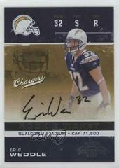 Eric Weddle [Autograph] Football Cards 2007 Playoff Contenders Prices