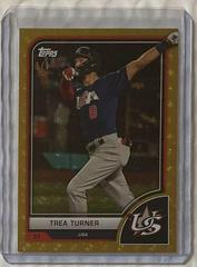Trea Turner [FoilFractor] #98 Baseball Cards 2023 Topps World Classic Prices