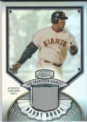 Barry Bonds [Jersey Black Refractor] #BLB Baseball Cards 2007 Bowman Sterling Prices