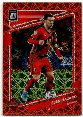 Eden Hazard [Orange Laser] Soccer Cards 2021 Panini Donruss Road to Qatar Prices
