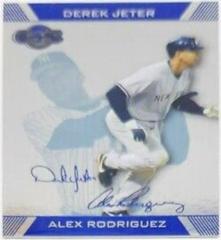 Alex Rodriguez, Derek Jeter [Silver Blue] Baseball Cards 2007 Topps CO Signers Prices