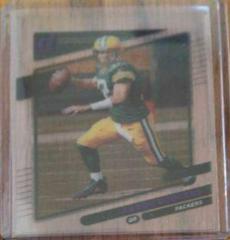 Aaron Rodgers [Purple] #17 Football Cards 2021 Panini Clearly Donruss Prices