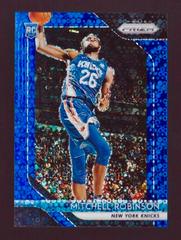 Mitchell Robinson [Fast Break Prizm Blue] #227 Basketball Cards 2018 Panini Prizm Prices