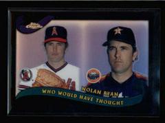 Nolan Ryan [Black Refractor] #T266 Baseball Cards 2002 Topps Chrome Traded Prices