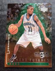 Ricky Davis [Quadruple] Basketball Cards 1998 Upper Deck Black Diamond Prices