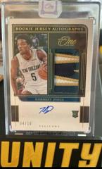 Herbert Jones [Gold] #RJ-HJN Basketball Cards 2021 Panini One and One Rookie Jersey Autographs Prices