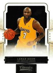 Lamar Odom #92 Basketball Cards 2009 Panini Classics Prices