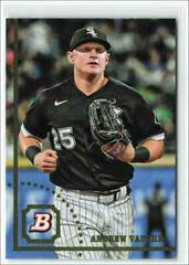 Andrew Vaughn [Image Swap Variation] #65 Baseball Cards 2022 Bowman Heritage Prices
