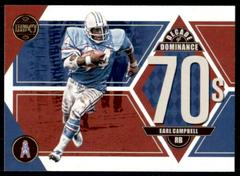 Earl Campbell #DD-2 Football Cards 2022 Panini Legacy Decade of Dominance Prices