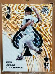 Roger Clemens [Orange Fluorescent] #ACE11 Baseball Cards 2021 Panini Mosaic Aces Prices
