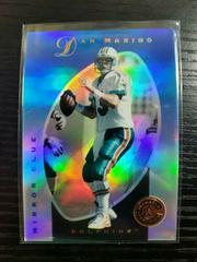 Dan Marino [Mirror Blue] #2 Football Cards 1997 Pinnacle Certified Prices