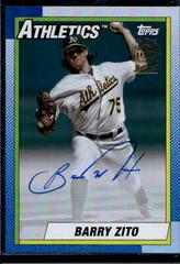 Barry Zito [Blue] #90FF-BZ Baseball Cards 2023 Topps Archives 1990 Fan Favorites Autographs Prices