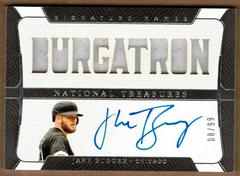 Jake Burger #SN-JB Baseball Cards 2022 Panini National Treasures Signature Names Prices