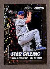 Clayton Kershaw [Purple Shimmer] #SG-10 Baseball Cards 2020 Panini Prizm Star Gazing Prices