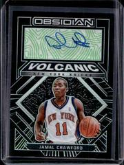 Jamal Crawford [Green] #VS-JCF Basketball Cards 2021 Panini Obsidian Volcanic Signatures Prices