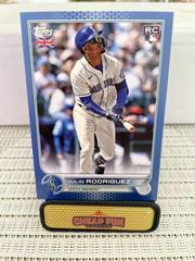 Julio Rodriguez [Blue] #44 Baseball Cards 2022 Topps UK Edition Prices