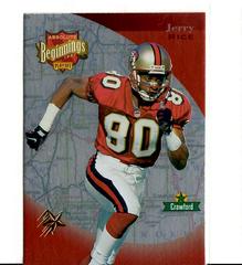 Jerry Rice [Gold Redemption] #193 Football Cards 1997 Playoff Absolute Prices