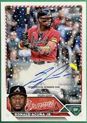 Ronald Acuna Jr. #HAC-RA Baseball Cards 2023 Topps Holiday Autographs Prices