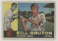 Bill Bruton #37 Baseball Cards 1960 Topps Prices