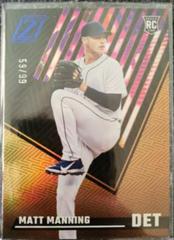 Matt Manning [Blue] #4 Baseball Cards 2022 Panini Chronicles Zenith Prices