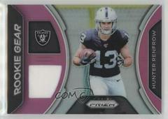 Hunter Renfrow [Pink] #RG-HR Football Cards 2019 Panini Prizm Rookie Gear Prices