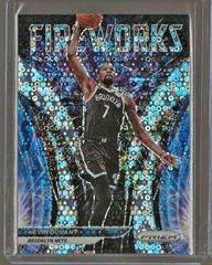 Kevin Durant [Fast Break] #8 Basketball Cards 2021 Panini Prizm Fireworks Prices