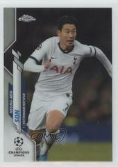 Heung Min Son [Refractor] #85 Soccer Cards 2019 Topps Chrome UEFA Champions League Prices