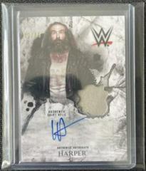 Harper #UAR-HA Wrestling Cards 2018 Topps WWE Undisputed Autograph Relic Prices