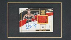 Rhea Ripley [Holo Gold] #EM-RRP Wrestling Cards 2022 Panini Impeccable WWE Elegance Memorabilia Autographs Prices