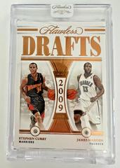 Stephen Curry / James Harden #143 Basketball Cards 2022 Panini Flawless Prices