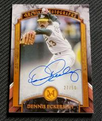 Dennis Eckersley Baseball Cards 2022 Topps Museum Collection Archival Autographs Prices