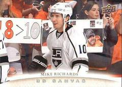 Mike Richards #C155 Hockey Cards 2011 Upper Deck Canvas Prices