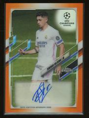 Federico Valverde [Orange Refractor] #CA-FV Soccer Cards 2020 Topps Chrome UEFA Champions League Autographs Prices