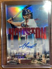 Jose Altuve [Red] Baseball Cards 2022 Topps Chrome Heart of the City Autographs Prices