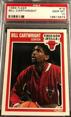 Bill Cartwright #19 Basketball Cards 1989 Fleer Prices