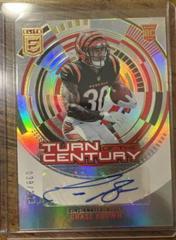 Chase Brown #TC-CBR Football Cards 2023 Panini Donruss Elite Turn of the Century Autographs Prices
