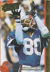 James Lofton Football Cards 1992 Action Packed Prices