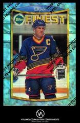 Brett Hull [Refractor] #42 Hockey Cards 1994 Finest Prices