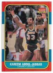 Kareem Abdul-Jabbar #1 Basketball Cards 1986 Fleer Prices