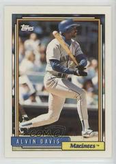 Alvin Davis #130 Baseball Cards 1992 Topps Prices