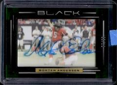 Morten Andersen [Emerald] Football Cards 2022 Panini Black Iconic Impact Ink Autographs Prices