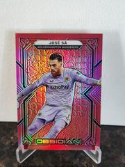 Jose Sa [Red Flood] #106 Soccer Cards 2022 Panini Obsidian Prices