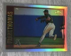 Frank Thomas [Refractor] #41 Baseball Cards 1997 Topps Chrome Prices
