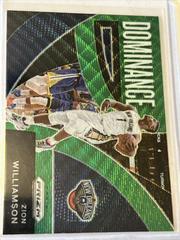 Zion Williamson [Green Wave Prizm] Basketball Cards 2021 Panini Prizm Dominance Prices