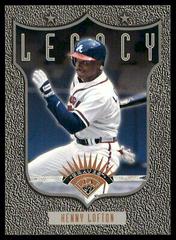 Kenny Lofton #363 Baseball Cards 1997 Leaf Prices