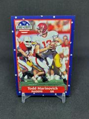 Todd Marinovich #129 Football Cards 1991 Fleer Stars and Stripes Prices