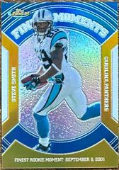 Steve Smith [Gold Refractor] #VFM-SS Football Cards 2007 Topps Finest Moments Prices