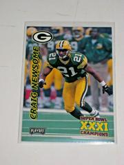 Craig Newsome Football Cards 1997 Playoff Packers Prices