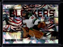 Marc Andre Fleury [Red] #BL-14 Hockey Cards 2022 Upper Deck Allure Blockers Prices